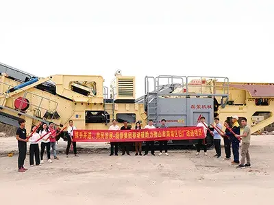 350 TPH Construction Waste Recycling Plant in Foshan