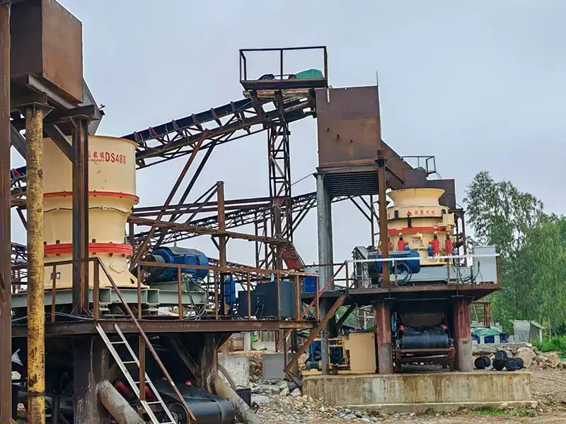 450 TPH Aggregate Plant Project in Cambodia