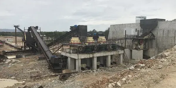 450 TPH Granite Crushing Project in Cambodia