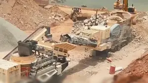 300 TPH Mobile Crushing Plant Project in Fujian