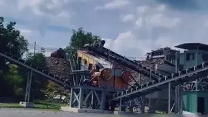 500 TPH Aggregate Plant Project in Vietnam