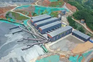 Aggregate Plant of Wuzhou City Construction Investment Group in Guangxi (10 million tons per year)