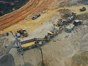 300 TPH Mobile Crushing Plant Project in Zhaoqing, Guangdong