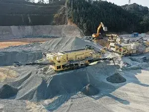Mobile Crushing Plant Project in Guangxi