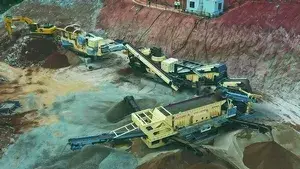 Mobile Crushing Plant Project in Fujian