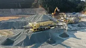 Mobile Crushing Plant Project in Guangxi