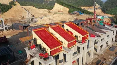 Vibrating Screen used in Aggregate Project of Hongsheng in Qingyuan, Guangdong