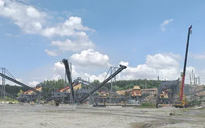 1200 t/h Granite Crushing and Screening Line Nears Production in Southeast Asia